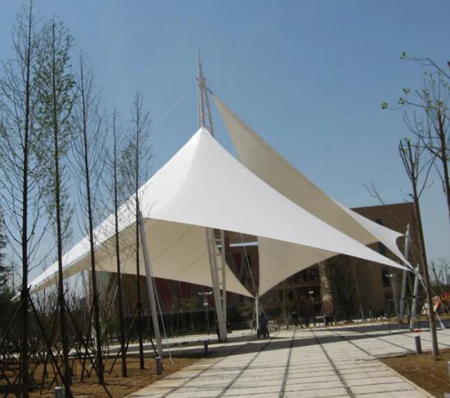 膜结构车棚常用的材料有哪些